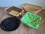 Manden, Ophalen of Verzenden, Rond, Riet, Mand