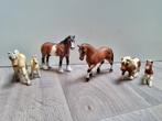 Paarden (incl. 3 Schleich), Verzamelen, Dierenverzamelingen, Verzenden, Zo goed als nieuw, Paard, Beeldje of Figuurtje