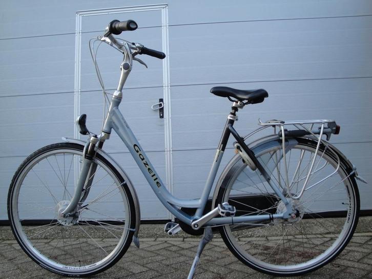 Dames fiets Gazelle, Fietsen en Brommers, Fietsen | Dames | Damesfietsen, Zo goed als nieuw, Gazelle, Versnellingen, 50 tot 53 cm