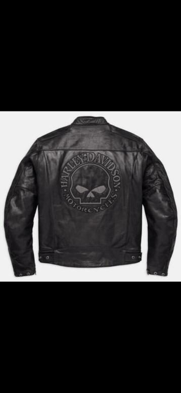 Harley davidson skull jacket leder zgan beschikbaar voor biedingen