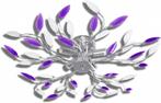 Kroonluchter met Kristallen bladeren. Gratis verzending in N, Ophalen of Verzenden, Nieuw, Glas, Modern