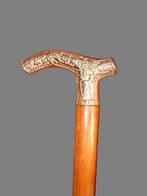 Wandelstok met koperen handgreep, Ophalen of Verzenden