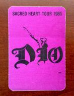DIO - Ronnie James Dio - Concert Pass Sacred Heart Tour 1985, Foto of Kaart, Ophalen of Verzenden, Zo goed als nieuw