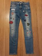 NIEUW Berschka Mt 38 Denim Collection Patches, Kleding | Dames, Spijkerbroeken en Jeans, Nieuw, Blauw, W30 - W32 (confectie 38/40)