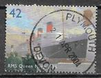 271-25 Engeland / RMS Queen Mary 1936 nom. 42p, Postzegels en Munten, Verzenden, Gestempeld