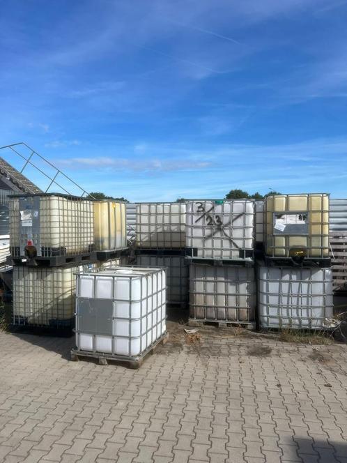 gebruikte ibc's, Tuin en Terras, Regentonnen, Gebruikt, Kunststof, 150 liter of meer, Ophalen