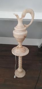 Retro Albast Lamp met Vis, Antiek en Kunst, Ophalen
