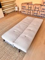 slaapbank, sofabed, sofa, Huis en Inrichting, Ophalen of Verzenden, Zo goed als nieuw, Tweepersoons, Zwart