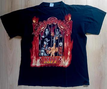 Kiss shirt tour band vintage retro rock hardrock Simmons beschikbaar voor biedingen