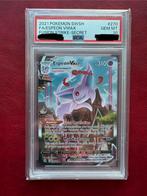Espeon VMAX FST 270 Fusion Strike PSA10 Gem Mint, Ophalen of Verzenden, Zo goed als nieuw, Booster