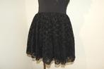 Red Valentino schattige jurk uitlopende rok tulle achtig S, Verzenden, Zwart, Zo goed als nieuw, Knielengte