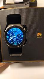 Huawei Watch GT3 Pro 46mm Zwart, Sieraden, Tassen en Uiterlijk, Android, HUAWEI, Zo goed als nieuw, Hartslag