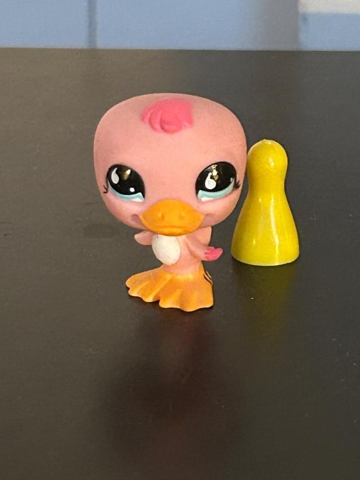 Littlest Pet Shop 825 eend, Verzamelen, Poppetjes en Figuurtjes, Zo goed als nieuw, Ophalen of Verzenden