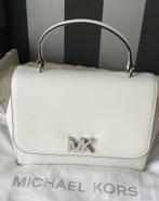 Michael Kors Mott wit leren medium tas, Nieuw, Schoudertasje, Wit, Verzenden