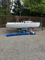Unieke zeilboot te koop – Big 500 (inclusief trailer), Watersport en Boten, Ophalen, Geen motor, Overige brandstoffen, Overige typen