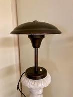 Antieke koperen schemerlamp oude bureaulamp messing koper., Huis en Inrichting, Ophalen, Overige materialen, Antiek Vintage Art Deco Bauhaus