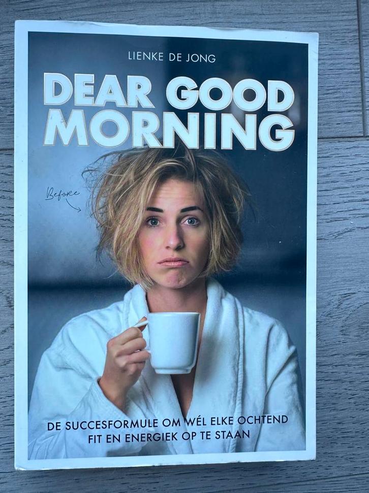 Dear Good Morning - Lienke de Jong - Nieuwstaat, Boeken, Gezondheid, Dieet en Voeding, Nieuw, Gezondheid en Conditie, Ophalen of Verzenden