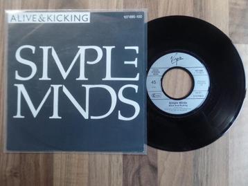 single  Simple Minds - Alive & Kicking  beschikbaar voor biedingen