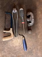 Loodgietersgereedschap en hobby gereedschap, Ophalen, Gebruikt