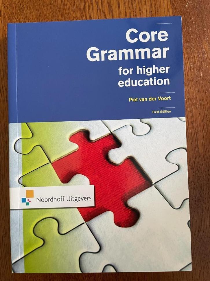 Engelse grammatica: Core Grammar for Higher Education, Boeken, Studieboeken en Cursussen, Zo goed als nieuw, HBO, Alpha, Ophalen of Verzenden