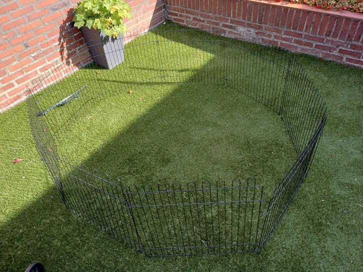 Puppyren 30 x 60 cm, Dieren en Toebehoren, Hondenhokken, Zo goed als nieuw, Minder dan 65 cm, 110 cm of meer, Ophalen