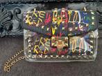 Schoudertasje met Graffiti Print, Ophalen of Verzenden, Nieuw, Zwart, Schoudertasje
