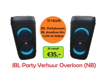 TE HUUR JBL Partybox 310 + licht beschikbaar voor biedingen
