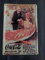 Coca cola bordje 20x30 cm, Ophalen of Verzenden