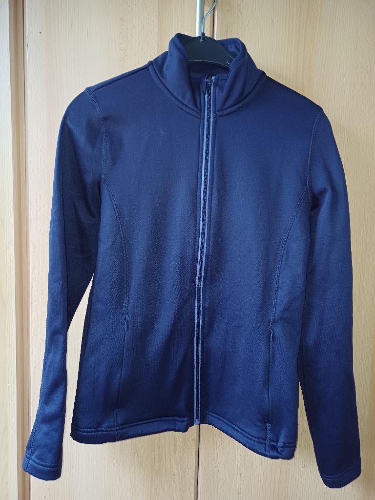 CRIVIT marineblauw dames fleecevest maat 36/38, Kleding | Dames, Truien en Vesten, Zo goed als nieuw, Maat 36 (S), Blauw, Ophalen of Verzenden