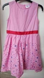 Mooie roze jurk zonder mouwen maat 134, Bonprix, Meisje, Ophalen of Verzenden, Zo goed als nieuw
