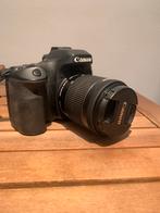 Canon EOS 80D met 18-55mm (STM) lens, Audio, Tv en Foto, Fotocamera's Digitaal, Spiegelreflex, Canon, Zo goed als nieuw, Ophalen