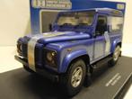 Land Rover Defender 90 Wagon Monte Carlo blue UH 1:18 KRD, Ophalen of Verzenden, Zo goed als nieuw, Auto, Overige merken