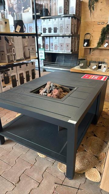 CosiFlow straight vuurtafel antraciet. Goedkoopste! beschikbaar voor biedingen