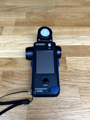 Sekonic L-858D Lichtmeter + Elinchrom Transmitter Module beschikbaar voor biedingen