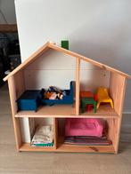 IKEA Poppenhuis met Meubels en Poppetjes, Kinderen en Baby's, Speelgoed | Poppenhuizen, Ophalen, Gebruikt, Poppenhuis