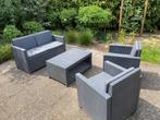Gratis tuinset Allibert, Tuin en Terras, Tuinsets en Loungesets, Ophalen, 4 zitplaatsen, Kunststof, Gebruikt
