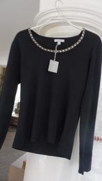 trui van UN JOUR NIEUW, Verzenden, Nieuw, Maat 38/40 (M), Zwart