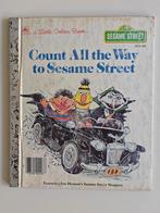 Sesamstraat: Count All the Way - Little Golden Book, Boeken, Ophalen of Verzenden, Gelezen, Sesamstraat, Sprookjes