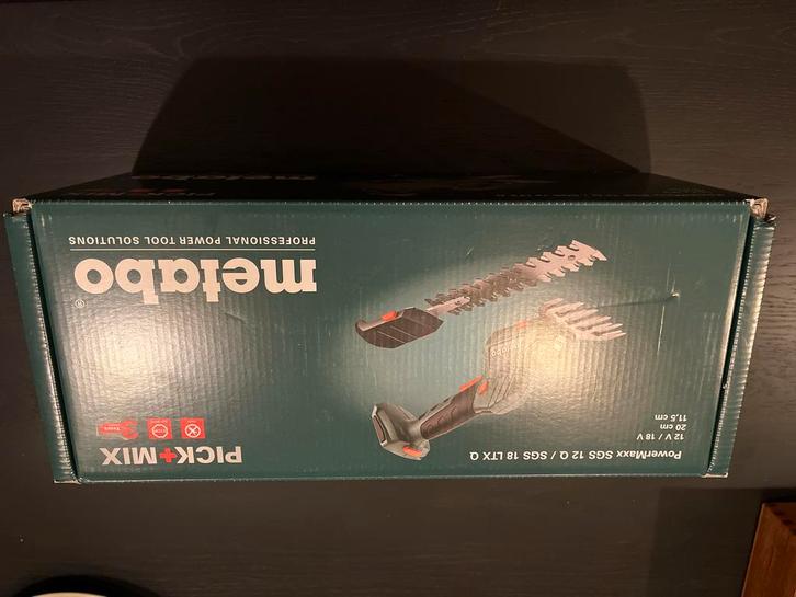 Metabo PowerMaxx SGS 12 Q / SGS 18 LTX Q - Accu Grasschaar, Tuin en Terras, Heggenscharen, Nieuw, Accu, Ophalen of Verzenden
