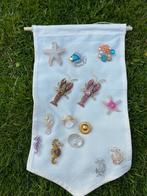 Broche zeepaardje schelp zeester kreeft vis anker, Sieraden, Tassen en Uiterlijk, Broches, Ophalen of Verzenden, Nieuw, Overige materialen