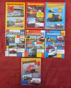 Spoorwegen 1985, 1988, 1989, 1993, 1994, 1995, 1998, Ophalen of Verzenden, Zo goed als nieuw, Trein