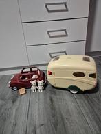 Sylvanian families camper met auto, Ophalen of Verzenden, Zo goed als nieuw