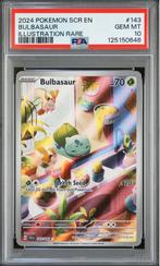 Bulbasaur 143 PSA 10 (cheapest), Ophalen of Verzenden, Zo goed als nieuw