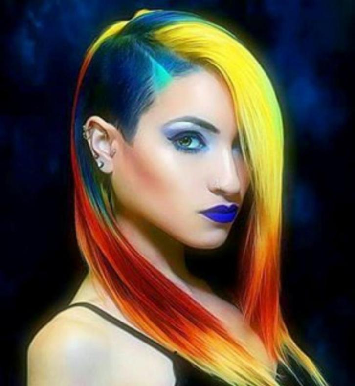 kleur, metamorfose model dame gevraagd gezocht, Sieraden, Tassen en Uiterlijk, Uiterlijk | Haarverzorging, Nieuw, Pruik of Haarverlenging