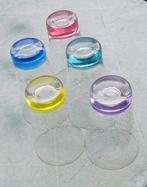 Art deco meerkleurige drink glazen Booms Rupel?, Antiek en Kunst, Ophalen of Verzenden