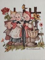 Vintage Borduursel borduren borduurwerk, Ophalen of Verzenden