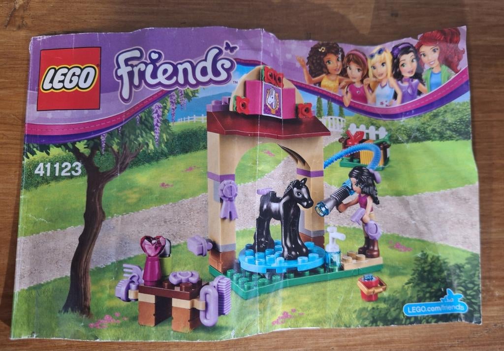 LEGO Friends 41123: Paardenwasplaats, Ophalen of Verzenden, Gebruikt, Complete set, Lego
