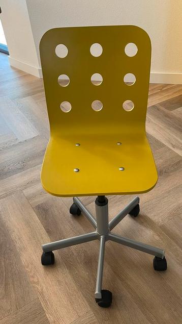 Bureaustoel geel  kind Ikea beschikbaar voor biedingen