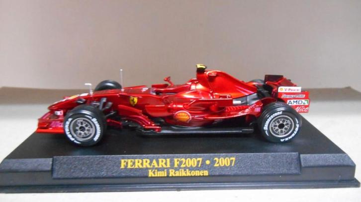 39492: Ferrari F2007 - Kimi Raikkonen - 2007 - Atlas 1:43, Hobby en Vrije tijd, Modelauto's | 1:43, Zo goed als nieuw, Auto, Overige merken