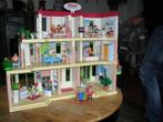 Playmobil hotel met derde verdieping, lift en veel extra:s, Ophalen, Zo goed als nieuw, Los playmobil